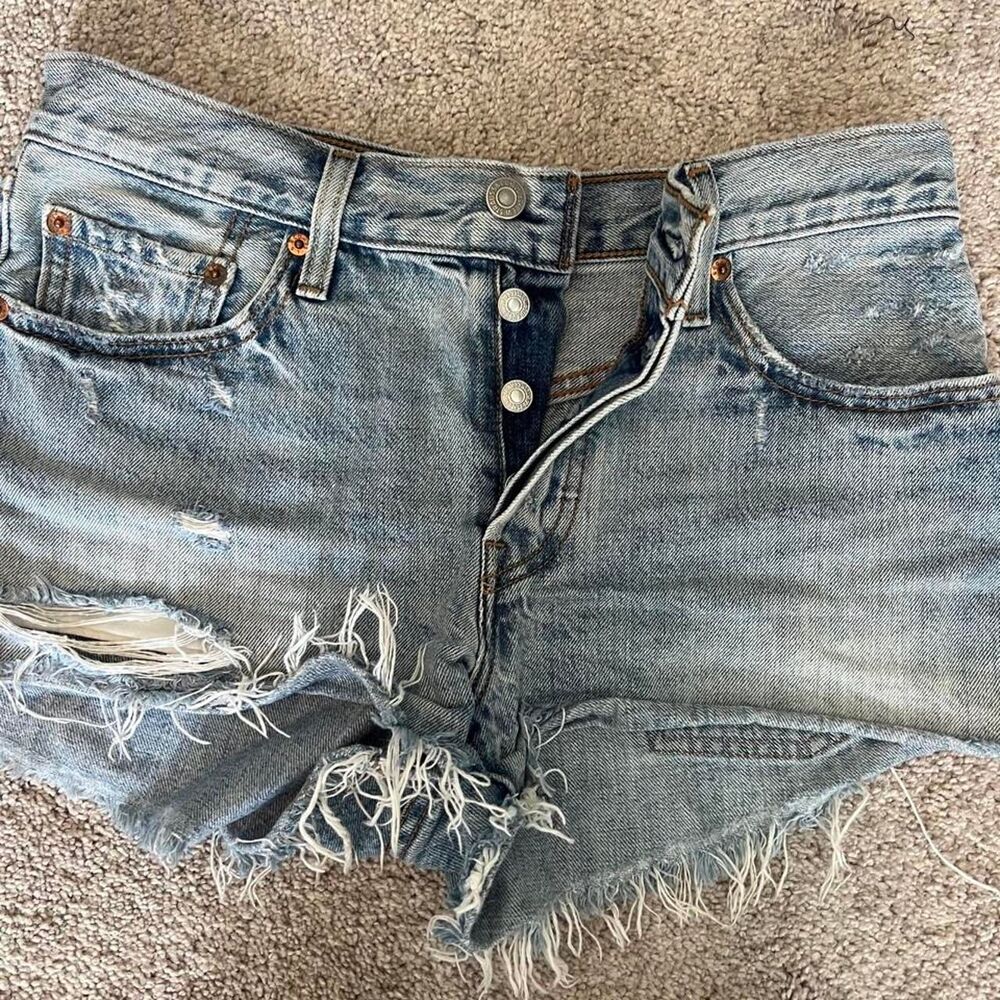 Levi-s Women's Blue Shorts